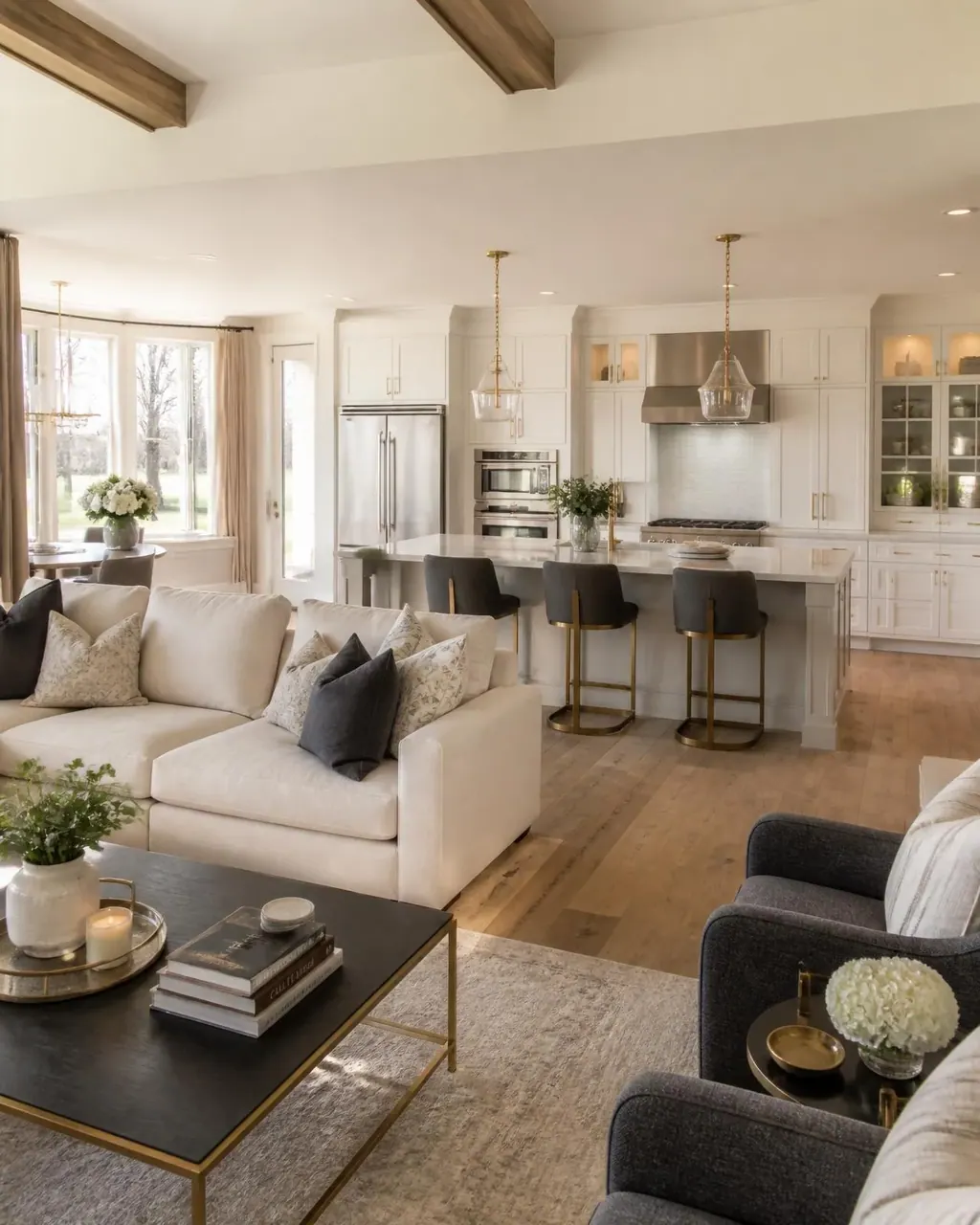 Luxury residential interior after Haley's Cleaning Service reset
